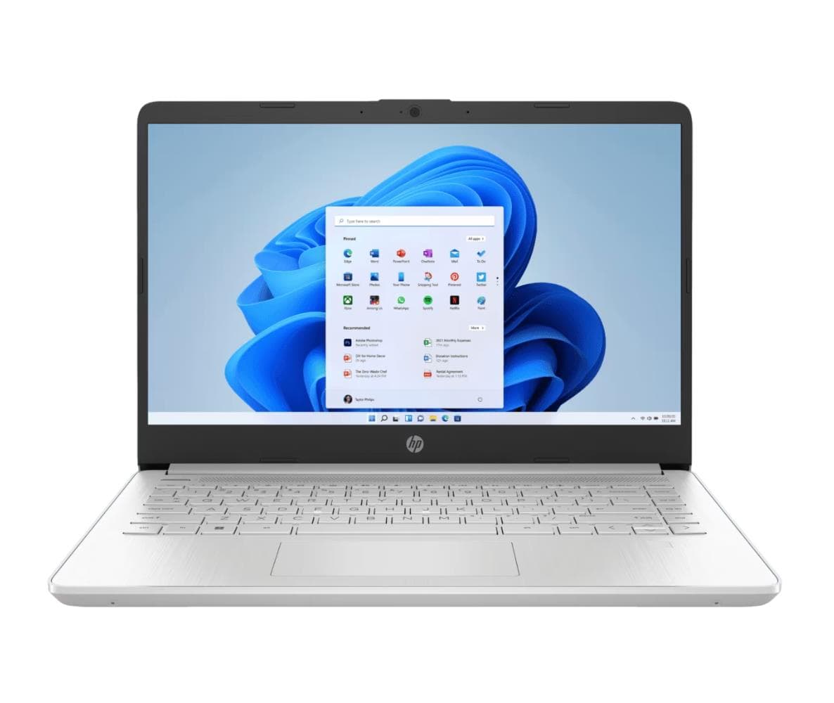NOTEBOOK HP 14-DQ0535LA CELERON N4120 8GB 256GB 14 HD W11H (A4GV1LAAC8) - Imagen 1