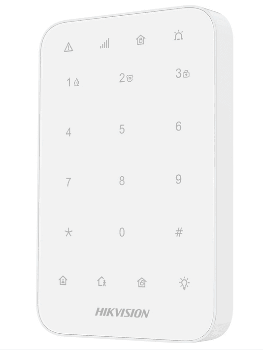 TECLADO INALAMBRICO INT HIKVISION ALARMA AXPRO DS-PK1-E-WB(O-STD) - Imagen 1
