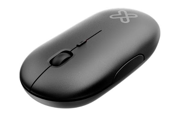 Mouse Klipxtreme ergonomico slim surfer negro 4 botones 24ghz ambidiestro (kmw-415bk) - Imagen 1