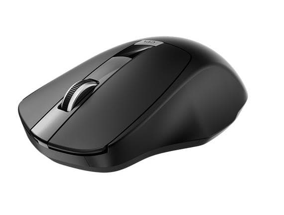 MOUSE KLIPXTREME WIRELESS ERGY KMW-420BK ERGONOMICO 4 BOTONES NANO DONGLE (KMW-420BK) - Imagen 1