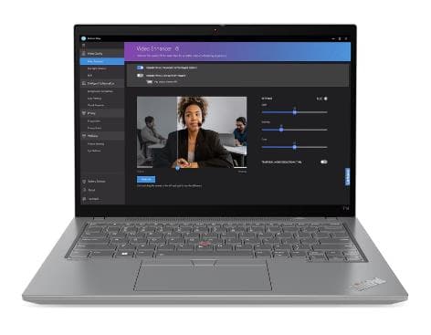 NOTEBOOK LENOVO THINKPAD T14-IntelULTRA7-1355U 16GB 512 SSD W11P 3YOS (21MM001KAR) - Imagen 1