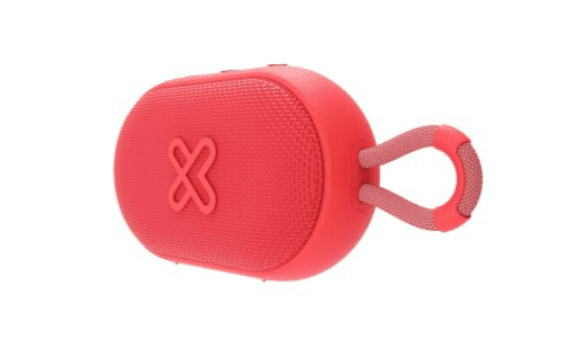 PARLANTE KLIPXTREME GROOVESPLASH PORTATIL STEREO TRUE WIRELES 12HS - 6W - IPX7 RED (KBS-030RD) - Imagen 1