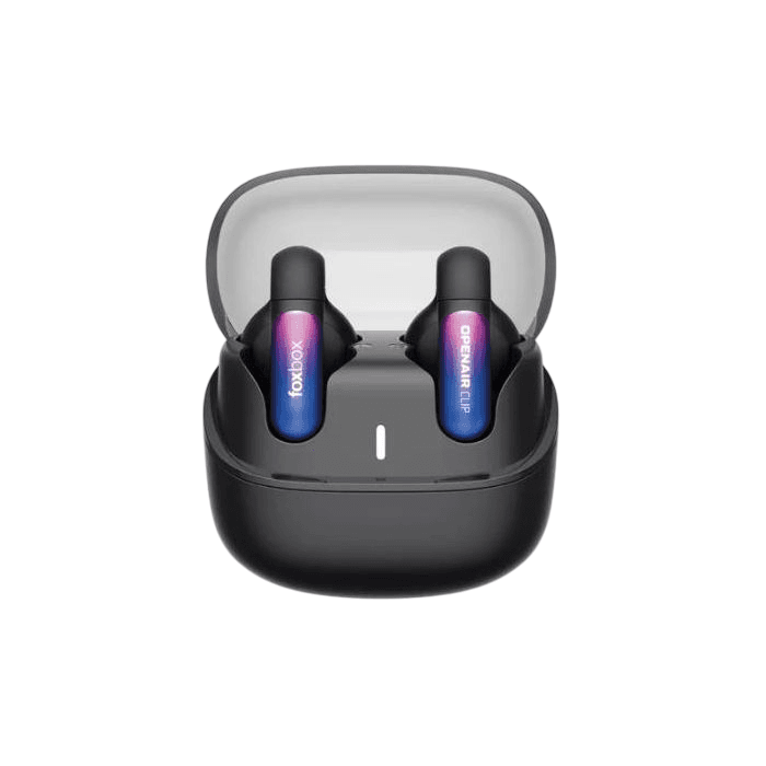 AURICULAR FOXBOX OPENAIR CLIP NEGRO BT 53 - Imagen 1