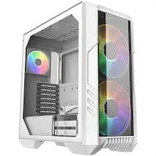 GABINETE COOLER MASTER HAF 500 ATX MID-TOWER CASE BLANCO (H500-WGNN-S00) - Imagen 1