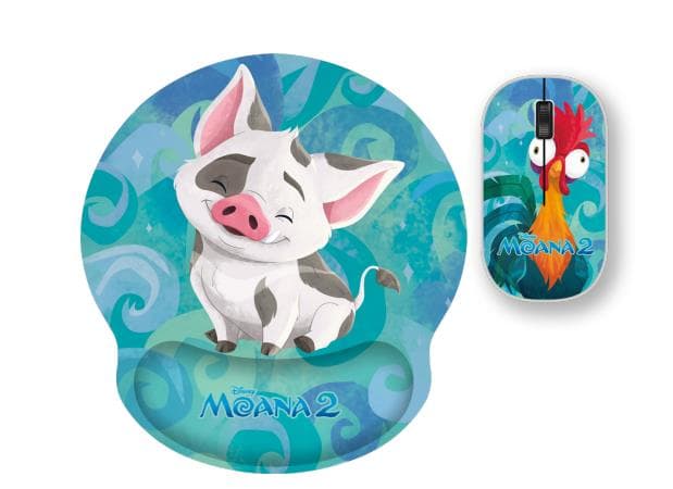 COMBO XTECH MOUSE Y PAD MOUSE EDICION MOANA (XTM-DKT4MO) - Imagen 1