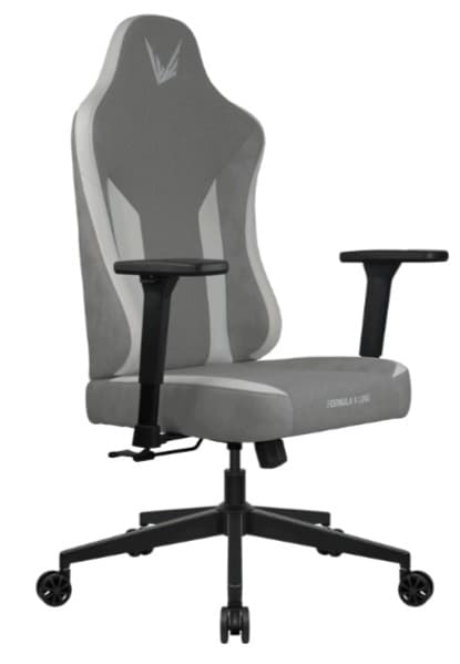 SILLA GAMER FORMULA V LINE RYVO FABRIC LIGHT GREY (4711401663041) - Imagen 1