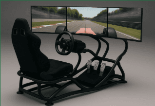 SIMULADOR RACING CAR FORMULA 1 - SISTEMA COMPLETO - Imagen 1