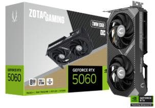 GPU ZOTAC GAMING RTX 5060 TWIN EDGE OC 8GB (ZT-B50600H-10M) - Imagen 1