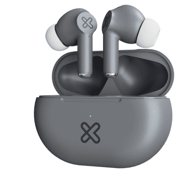 AURICULAR KLIPXTREME TWS BUDS-FI BT IN-EAR 17HS- IPX4 - GREY (KTE-015GR) - Imagen 1