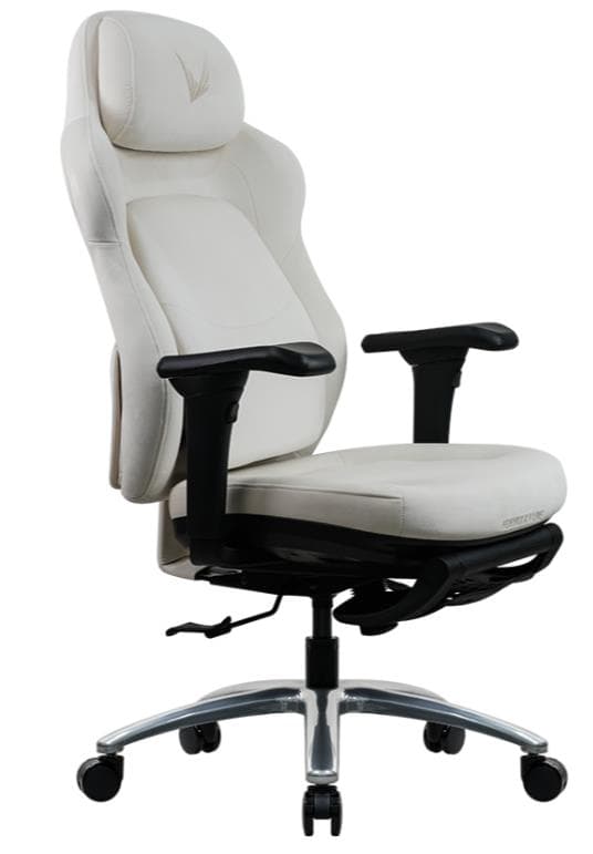 SILLA GAMER FORMULA V VLUX 1 PLUS PAWTEX BEIGE - Imagen 1