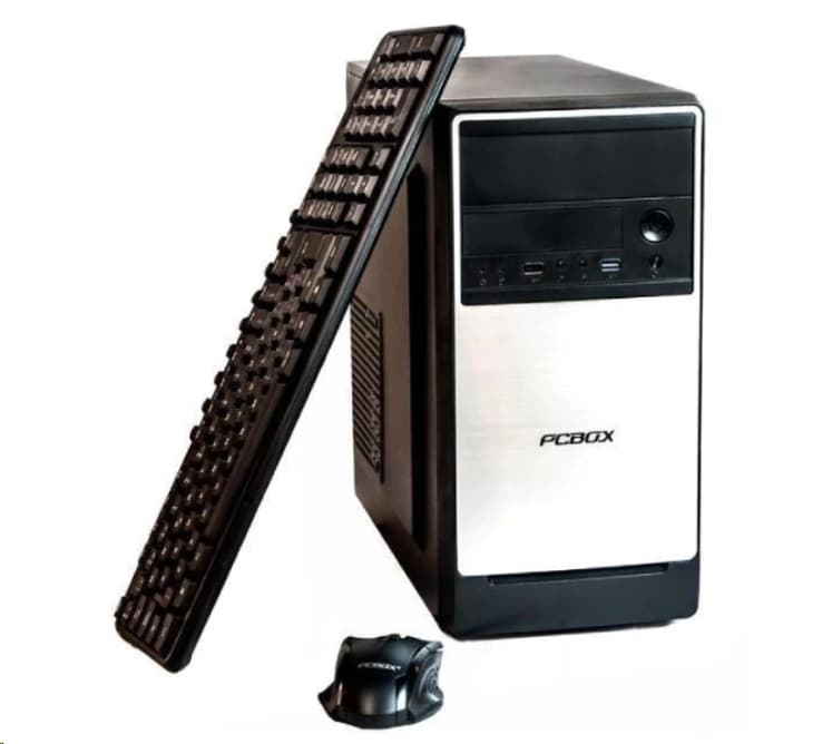 PC PCBOX INTEL CORE I5 12400 MBB 16GB SSD M2 480GB SIN SISTEMA KIT TECLADO MOUSE - Imagen 1