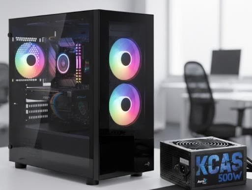 PC GAMER AEROCOOL RYZEN 7 5700G MBB 16GB SSD 240 SIN SISTEMA (500W 80 BRONZE) - Imagen 1
