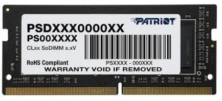 MEMORIA PATRIOT SODIMM DDR4 16GB 3200MHZ (PSD416G32002S) - Imagen 1