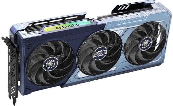 GPU ASROCK RX9070XT MONSTER HUNTER 16GB (VG-9070XT MH16G) - Imagen 1