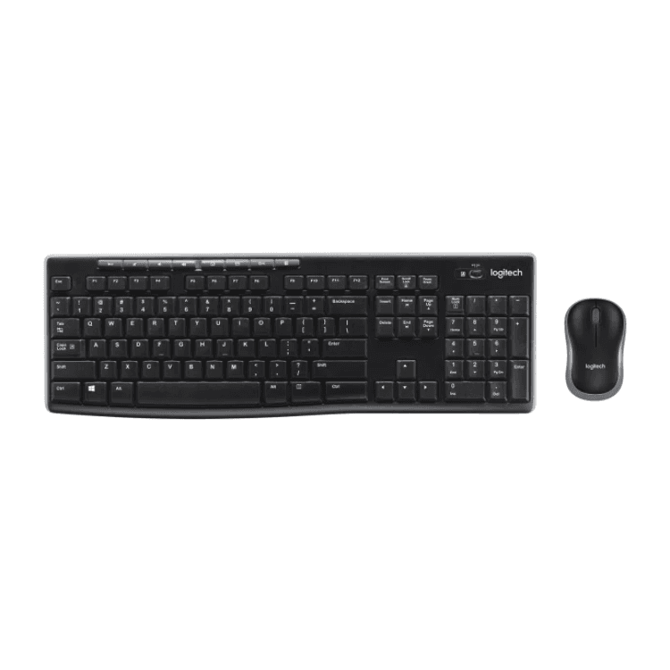 Teclado+Mouse Logitech Wir MK270 Blk 920-004432 · Logitech