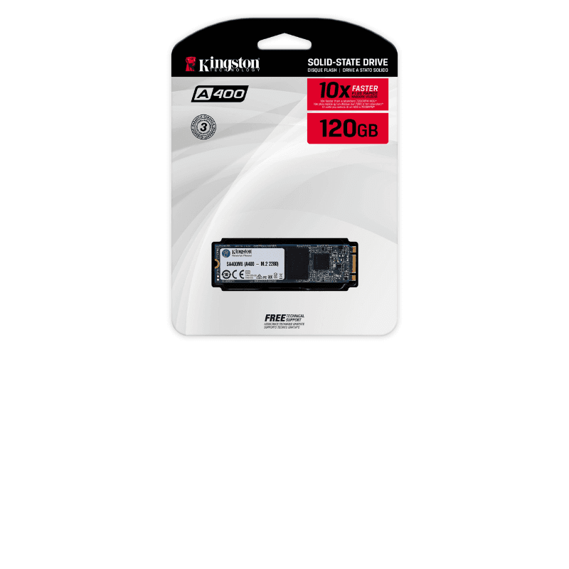 Disco SSD KINGSTON A400 240 GB SATA Interno 7 mm - Imagen 1