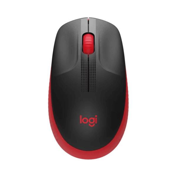Mouse Logitech Wir M190 Black/Red 910-005904 · Logitech