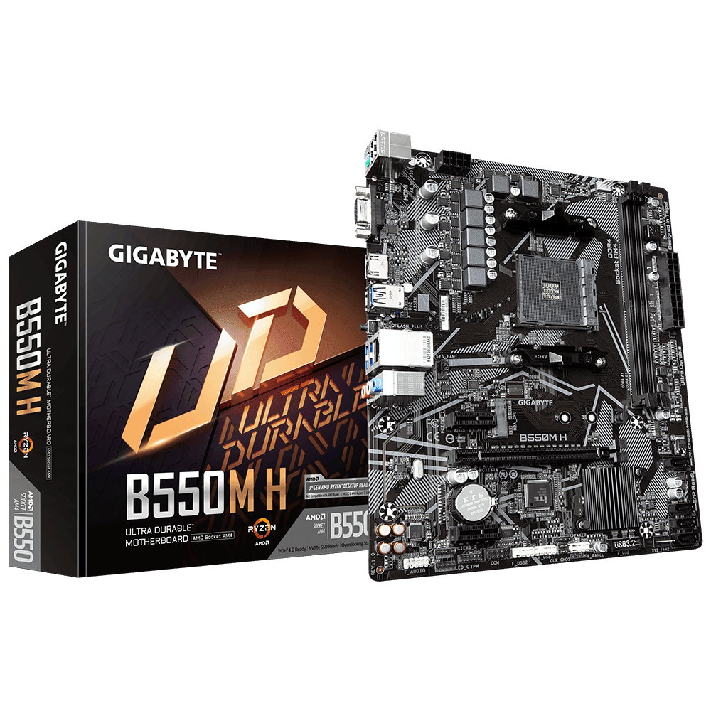 Mother GIGABYTE B550M AORUS ELITE 1.0 sAM4 DDR4 (Ryzen 3ra y 5ta Gen) - Imagen 1