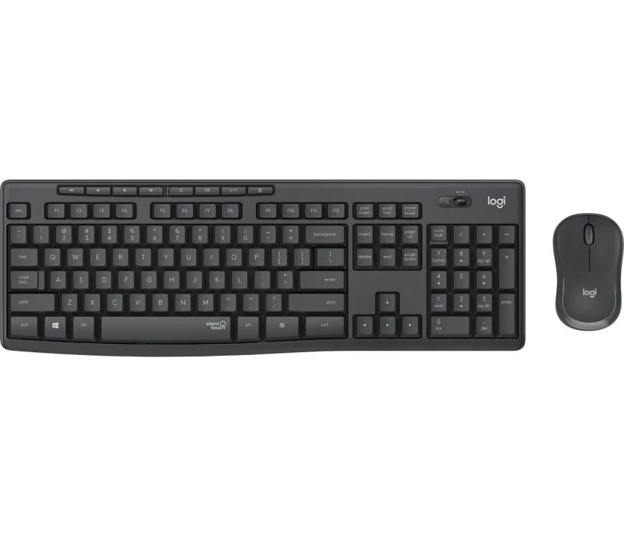Teclado+Mouse Logitech Wir MK295 Silent Blk 920-009792 · Logitech