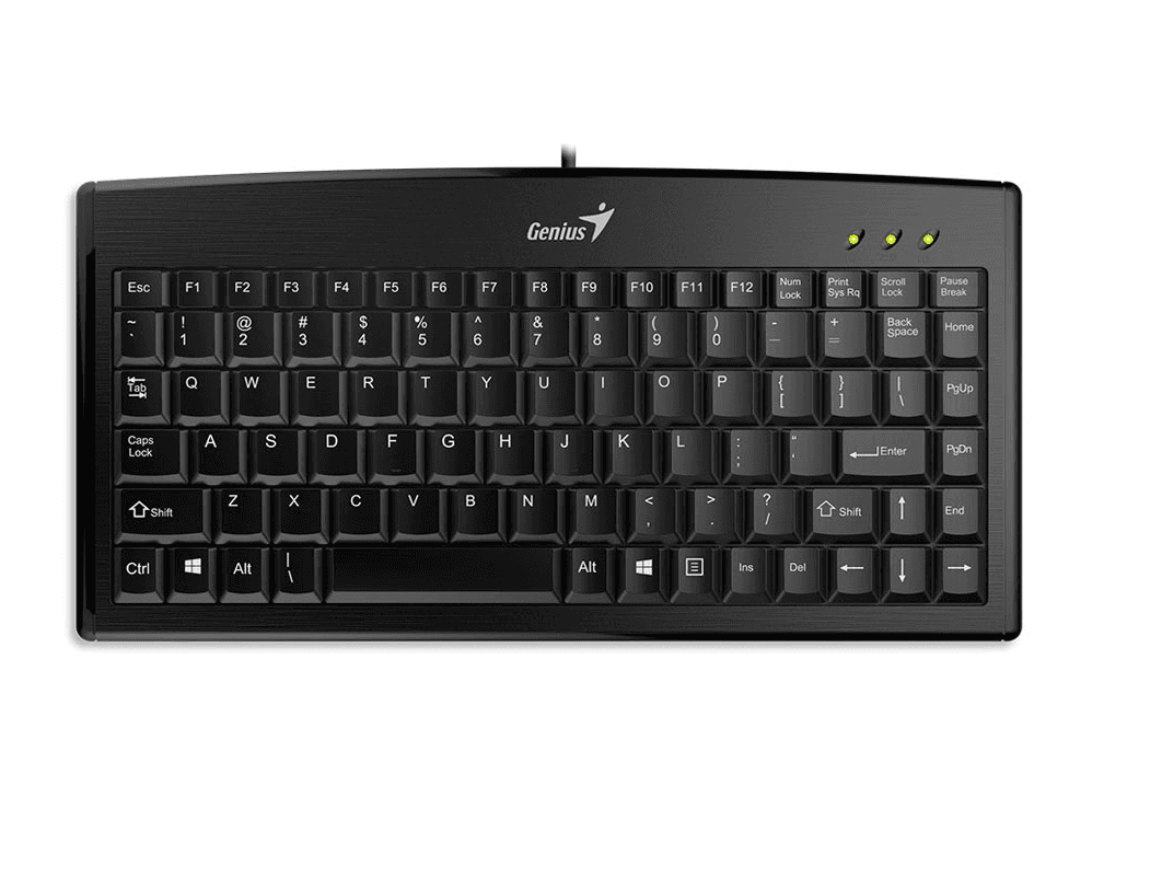 TECLADO USB GENIUS LUXEMATE 110 BLACK - Imagen 1