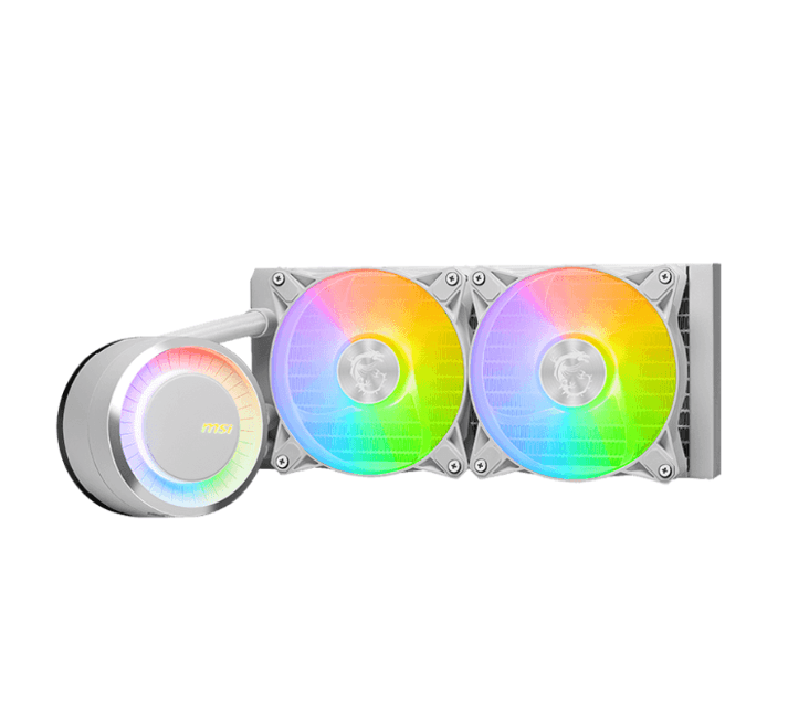 Water Cooling MSI MAG CORELIQUID E240 2x CPU Cooler 240mm White (4140) · MSI