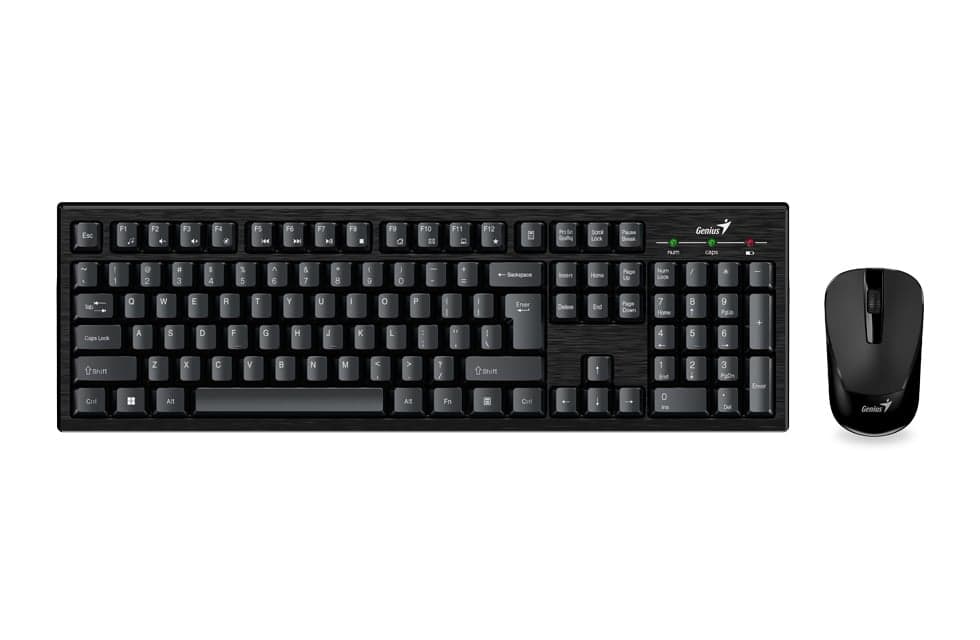 Teclado+Mouse Genius KM-8101 BLK (9398) · Genius