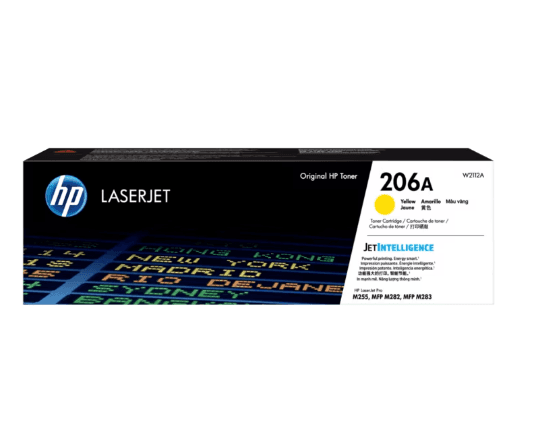 W2112A HP 206A Yellow LaserJet Toner Cartridge (5077) · HP