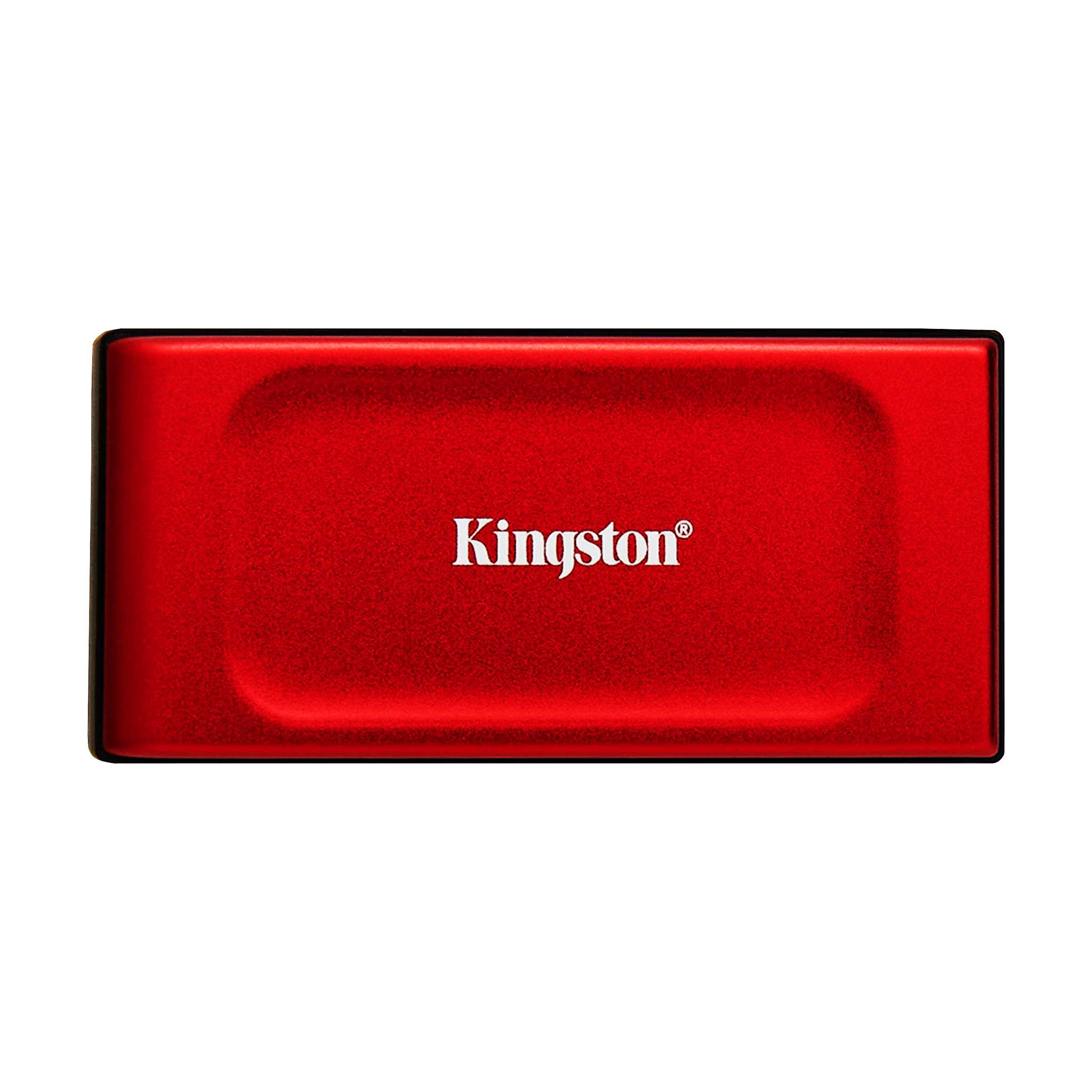 HD SSD EXTERNO 2TB KINGSTON XS1000 USB-C 3.2 GEN2 ROJO - Imagen 1