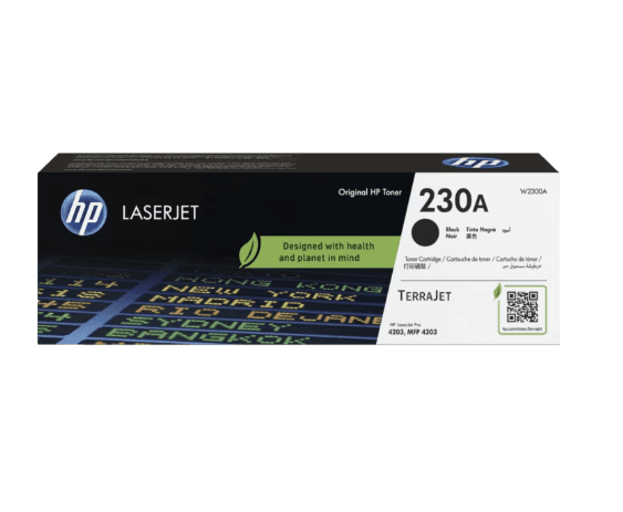 W2300A HP 230A Black Original LaserJet Toner Cartridge (0334) · HP