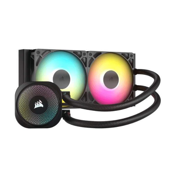 Water Cooling Corsair NAUTILUS 2x CPU Cooler 240mm RS ARGB Black (7566) · Corsair