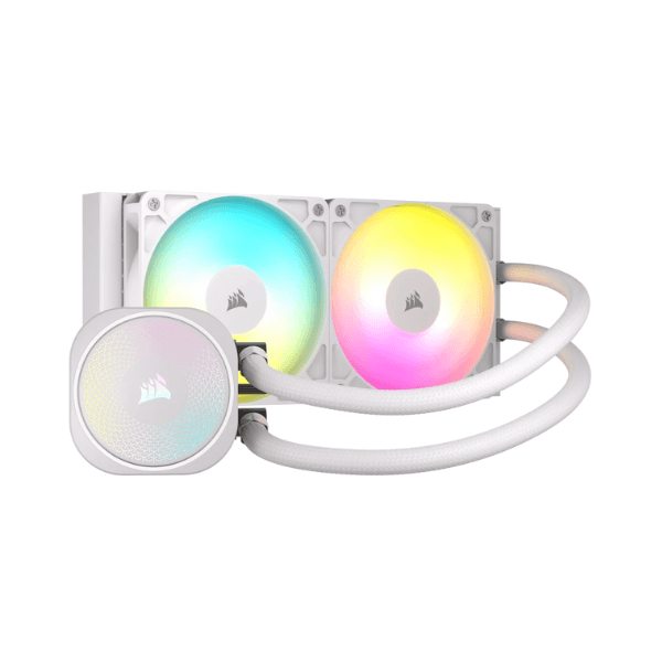 Water Cooling Corsair NAUTILUS 2x CPU Cooler 240mm RS ARGB White (7580) · Corsair