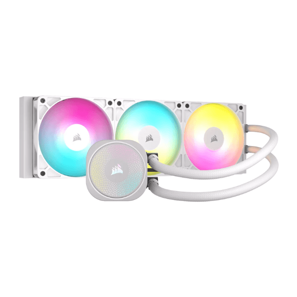 Water Cooling Corsair NAUTILUS 3x CPU Cooler 360mm RS ARGB White (7597) · Corsair
