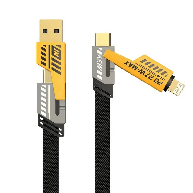 Cable Kelyx USB 4 en 1 - Type C / USB 3.0 / Lightning 1.5mts (7060) · Kelyx