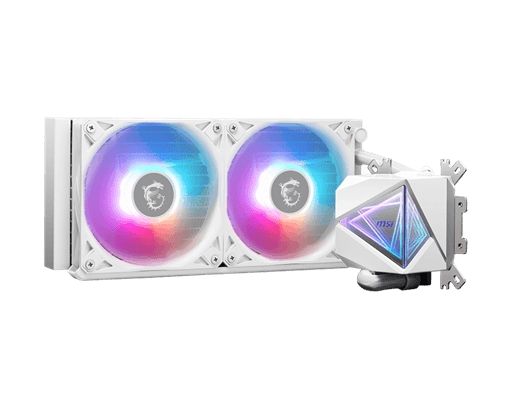 Water Cooling MSI MAG CORELIQUID I240 2x CPU Cooler 240mm White (3194) · MSI