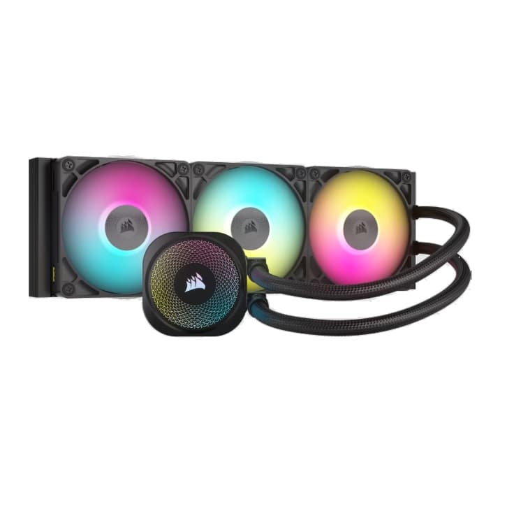 Water Cooling Corsair iCUE LINK TITAN 360 RX RGB 3x CPU Cooler 360mm Black (5432) · Corsair