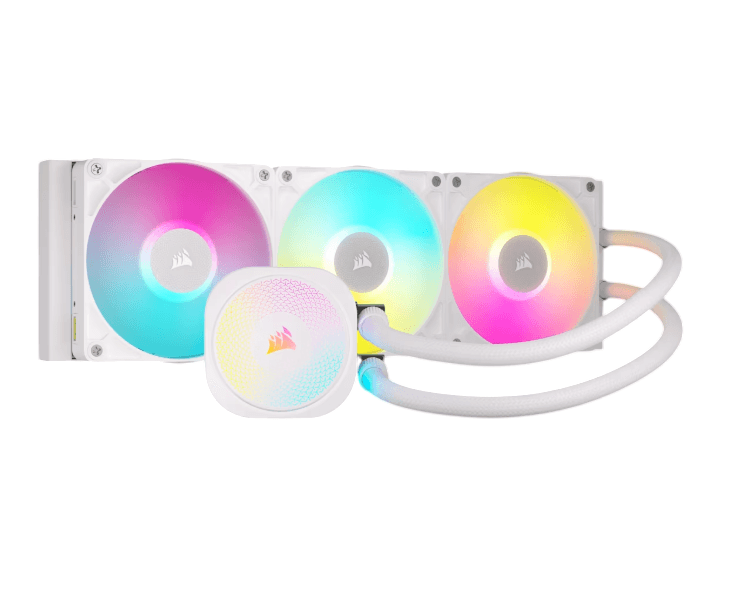 Water Cooling Corsair iCUE LINK TITAN 360 RX RGB 3x CPU Cooler 360mm White (5463) · Corsair