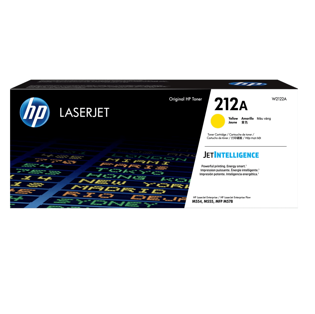 HP 212A YELLOW Toner Cartridge W2122A (8872) · HP