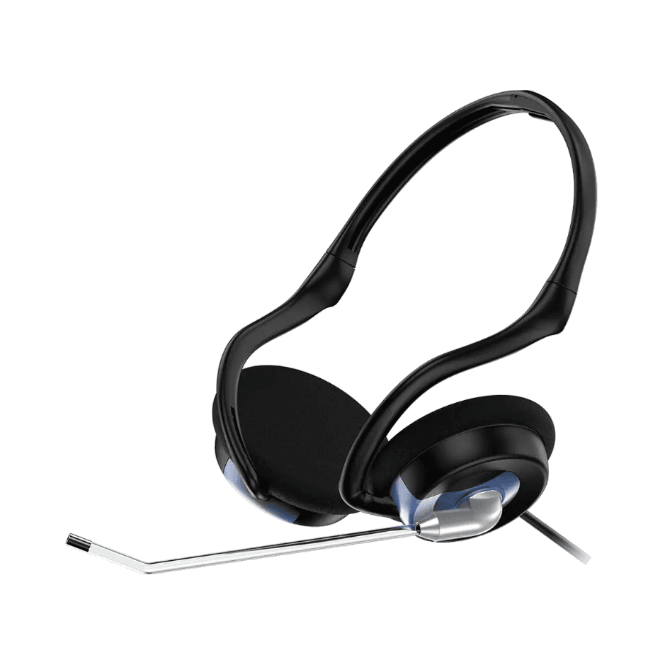 Auricular c/ Microfono HS-300N,Dual Jack Cable,New (3111) · Genius