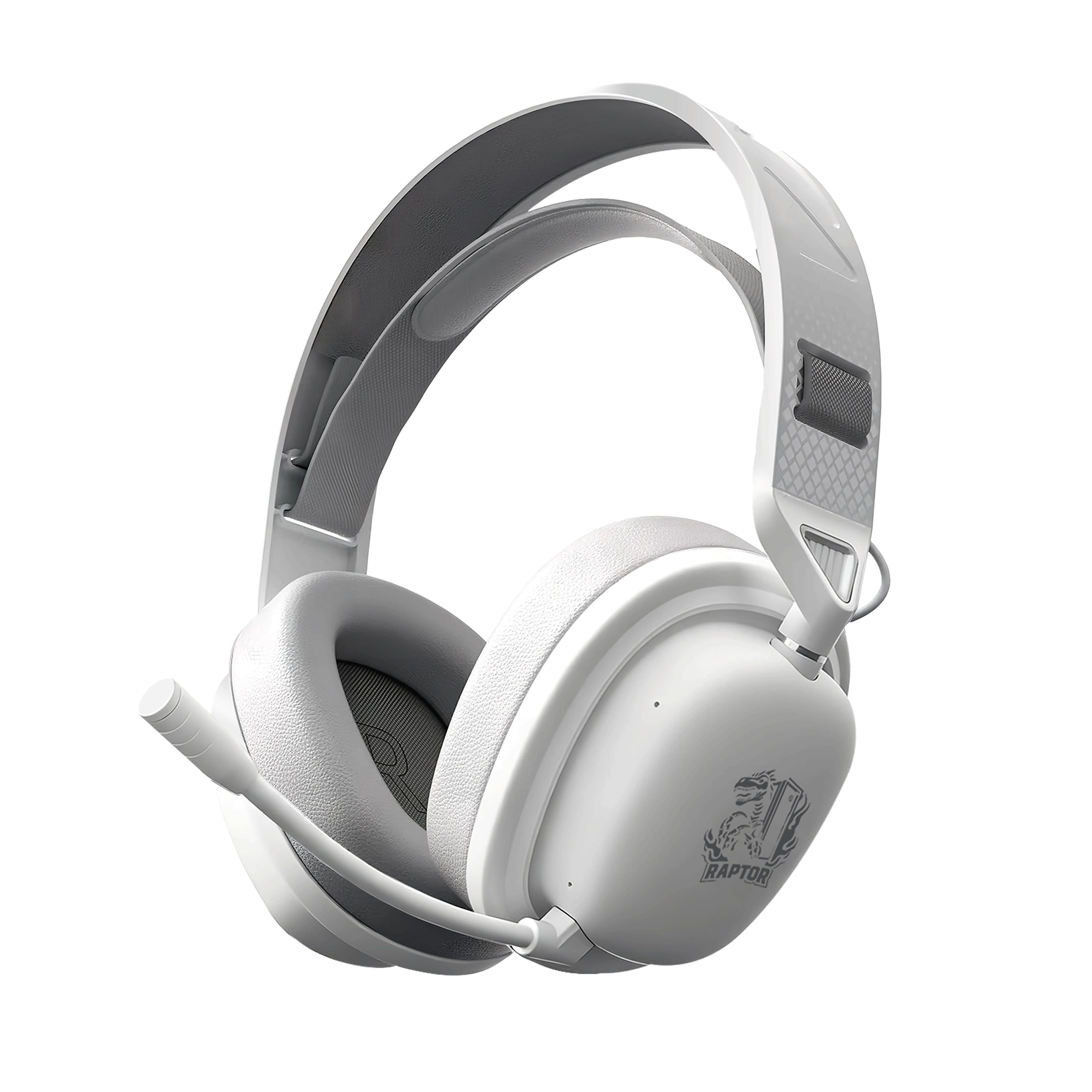 Auricular Gamer Raptor Inferno PRO X 7.1 Wireless c/Dongle Blanco (7541) · RAPTOR
