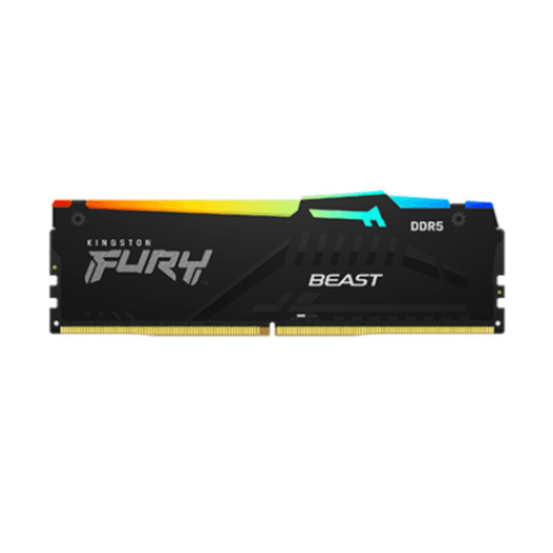 Memoria DDR5 Kingston 32Gb 5600 MHz FURY BEAST RGB (8592) · Kingston