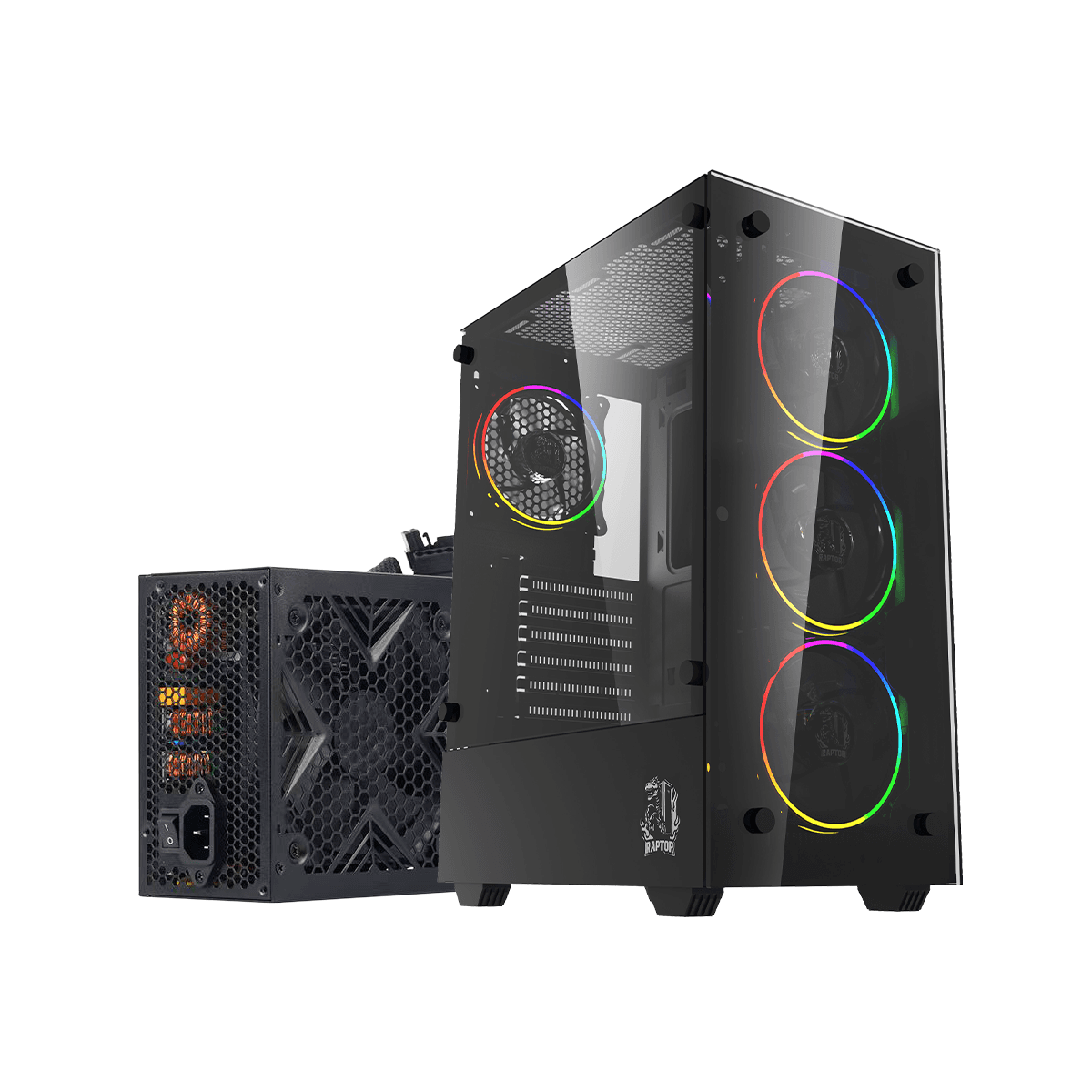 Pc Gamer Raptor Sentinel c/Fuente Raptor Volt 650W 80+ Bronze (7190) · RAPTOR