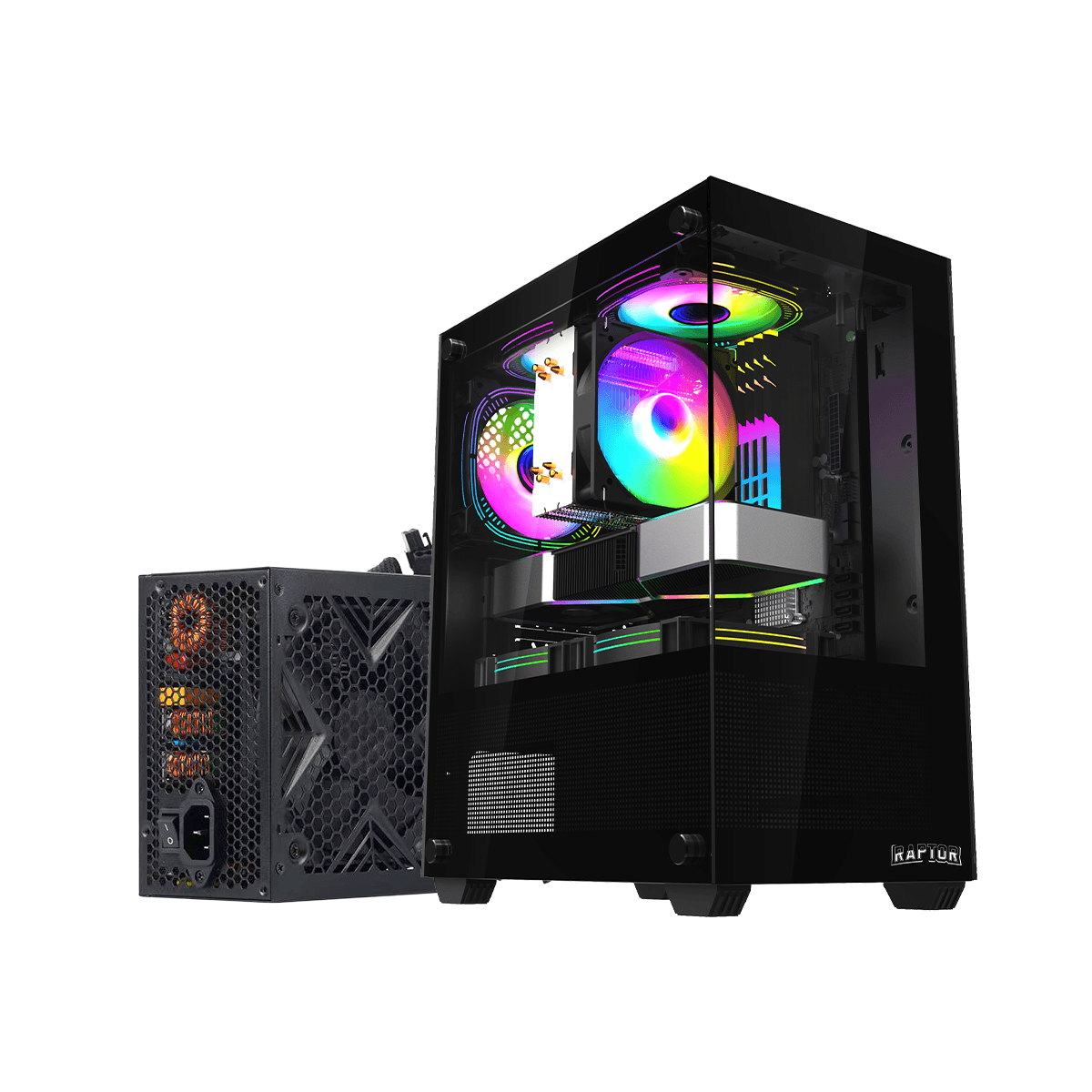 Pc Gamer Raptor Nova Prime c/Fuente Raptor Volt 750W 80+ Bronze (7183) · RAPTOR