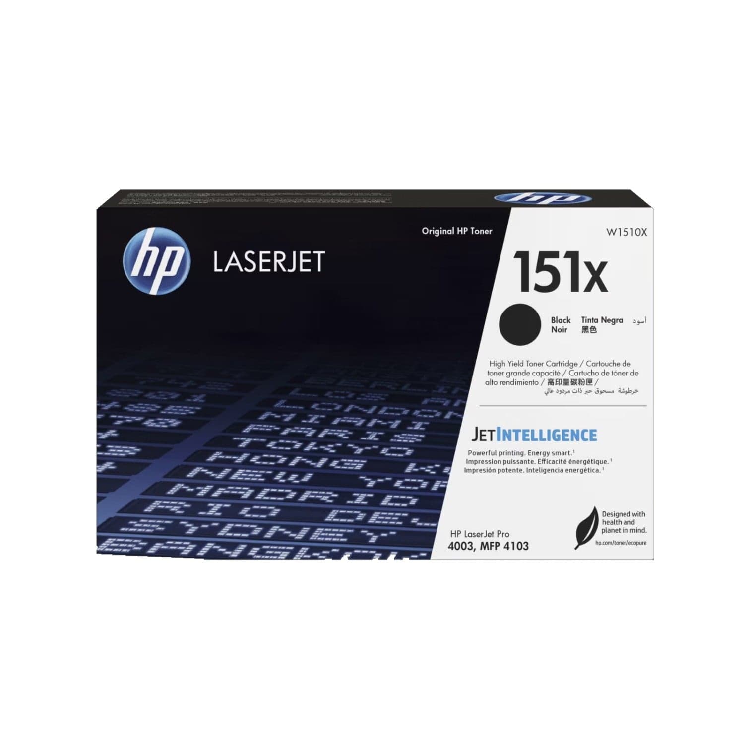 W1510X HP 151X Blk LaserJet Toner Cartridge (3413) · HP