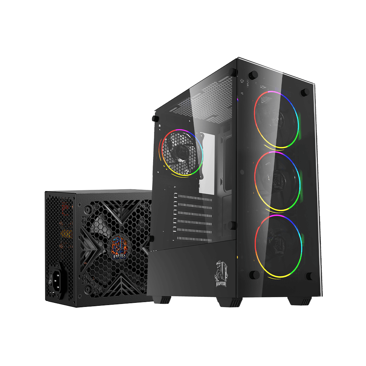 Pc Gamer Raptor Sentinel c/Fuente Raptor Volt 500W 80+ Bronze (2845) · RAPTOR