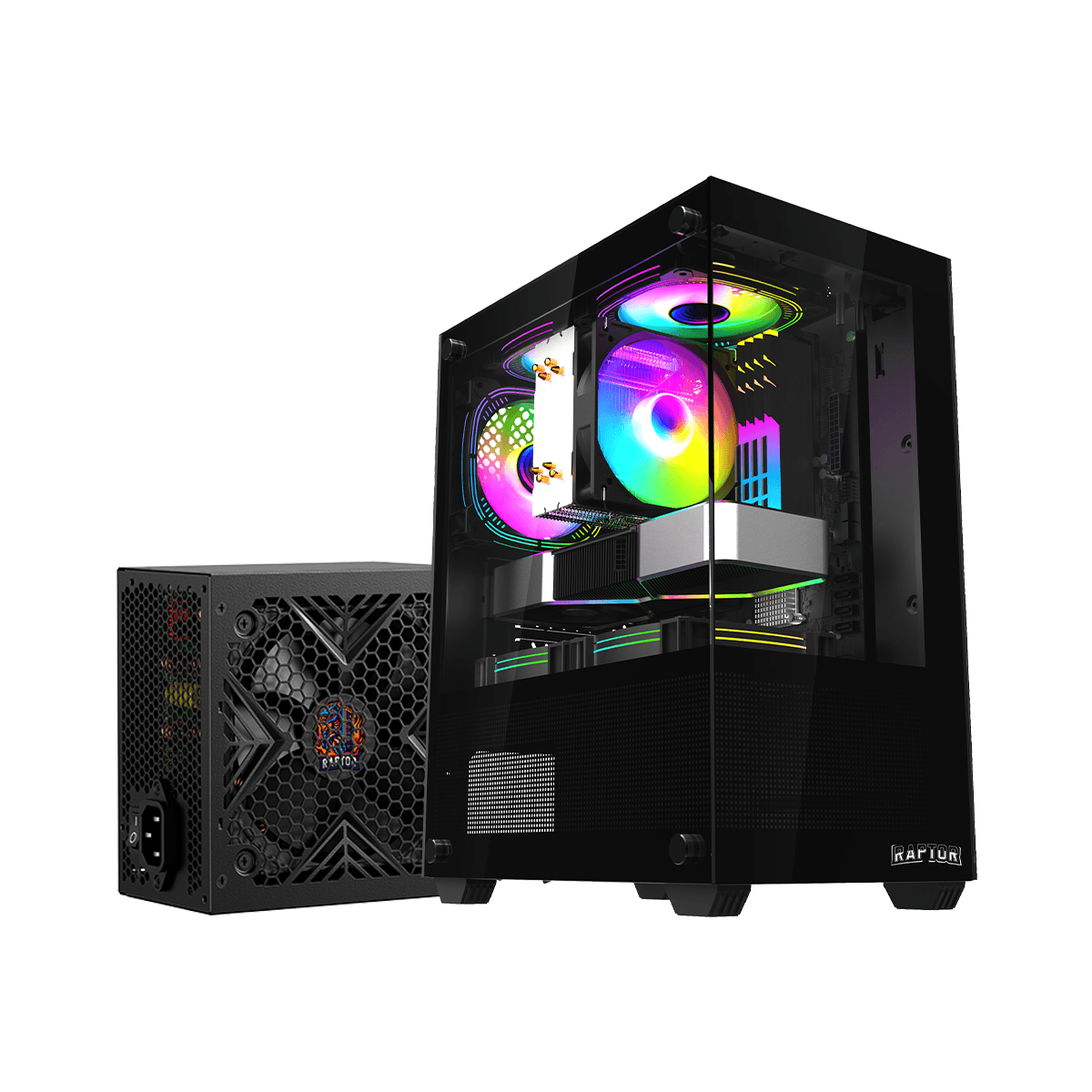 Pc Gamer Raptor Nova Prime c/Fuente Raptor Volt 500W 80+ Bronze (2845) · RAPTOR