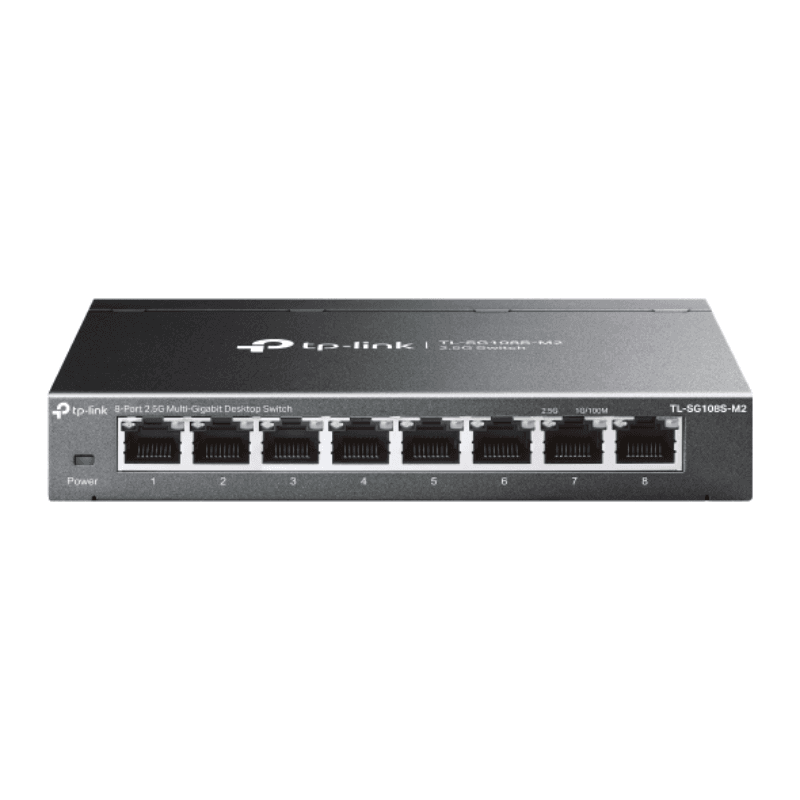 TL-SG108S-M2 Switch desktop 8 Port LAN 2.5G (5146) · TP LINK SMB