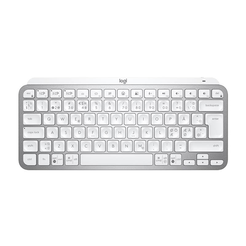 Teclado Inalámbrico Logitech MX Keys Mini Pale Grey · Logitech