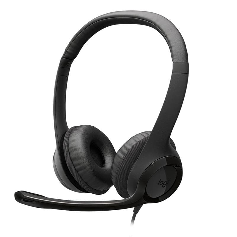Headset Logitech H390 USB-C Black · Logitech