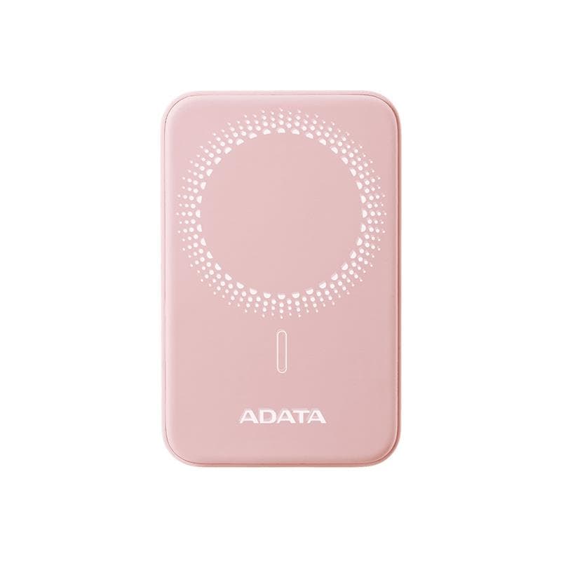 Power Bank Inalámbrico Magnético ADATA R050 5.000mAh Rosa · ADATA