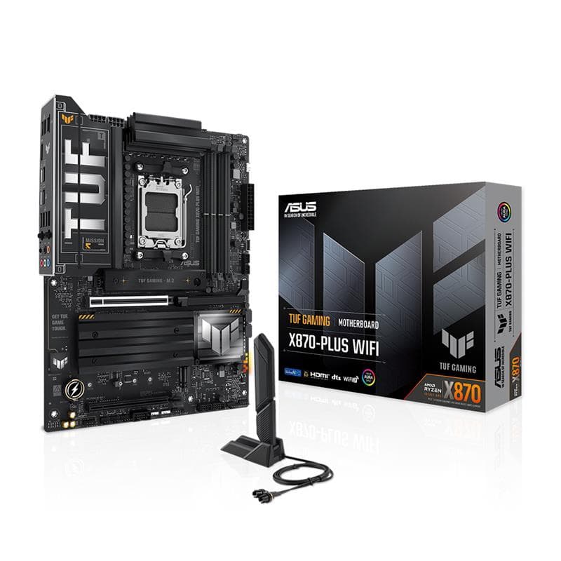 Motherboard ASUS TUF Gaming X870-PLUS WiFi 6E AMD Socket AM5 DDR5 · Asus